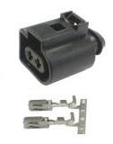 FAYCOM FA2015215 - CONECTOR 2 VIAS AUXILIAR REDONDO CON CABLE 0,5 M