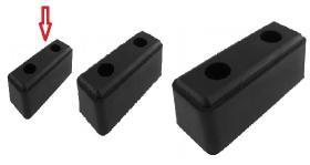  ENERGY 000TACO-195 - TACO TOPE DE GOMA 195MM