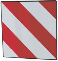 FAYCOM FA101181P - PLACA DE SEÑALIZACION CARGA SOBRESALIENTE V50 *PLASTICO
