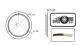 FAYCOM FA210400 - PLAFON INTERIOR LED IEP1821