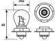 HELLA 8GA008899121 - LÁMPARA 12V 15W FARO MOTO *UTE HS3 P26S