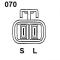 PSH 835523090 - ALTERNADOR 12V BOBCAT 1 CANAL (CONECTOR S/D+) JA8402