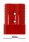 CARGO 180552 - CONECTOR HERMAFRODITA ROJO GRANDE CBX350